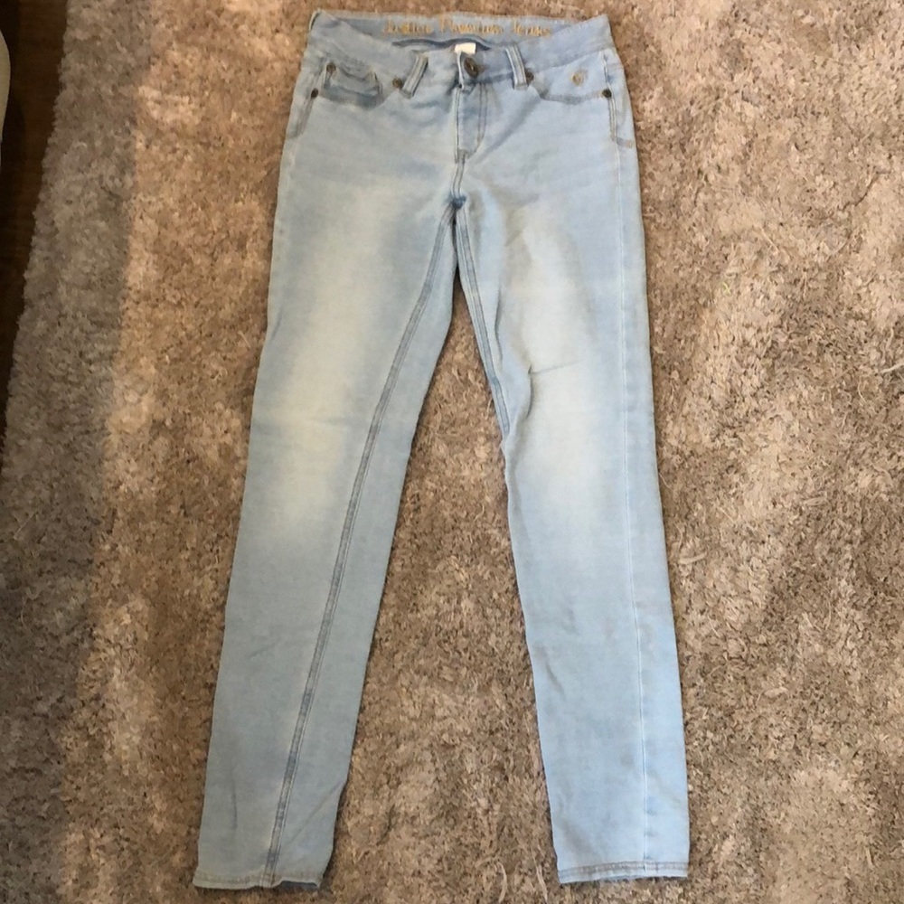 14S Justice Premium Jeans Light Denim Super Skinny